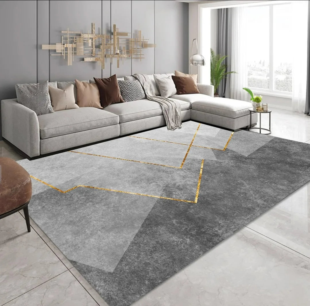 VIKAMA Abstract Radiant Line Large Area Rug