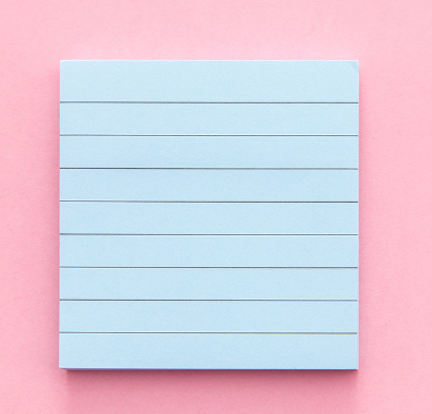 SlimLine Sticky Note Journal