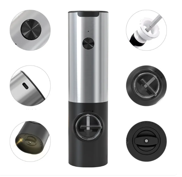 Sleek and Essential Pepper Mill
