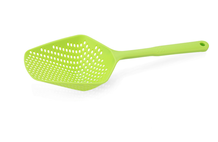 Nylon Kitchen Multitool: Strainer Spatula & Ice Scoop