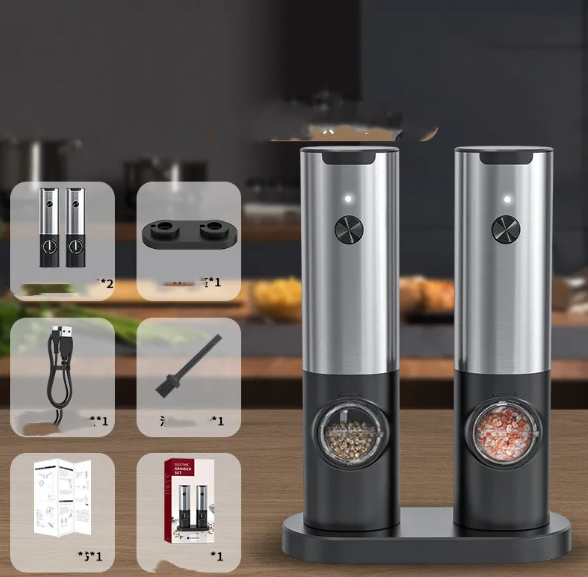Sleek and Essential Pepper Mill