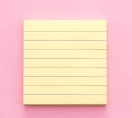 SlimLine Sticky Note Journal