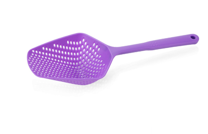 Nylon Kitchen Multitool: Strainer Spatula & Ice Scoop