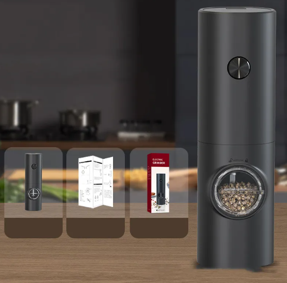 Sleek and Essential Pepper Mill