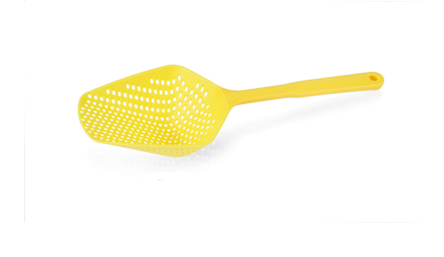 Nylon Kitchen Multitool: Strainer Spatula & Ice Scoop