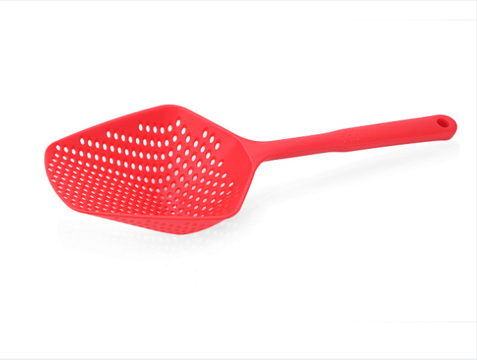 Nylon Kitchen Multitool: Strainer Spatula & Ice Scoop