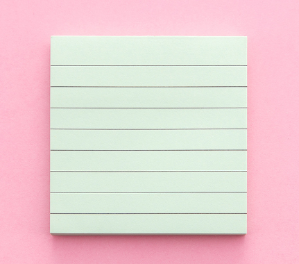 SlimLine Sticky Note Journal
