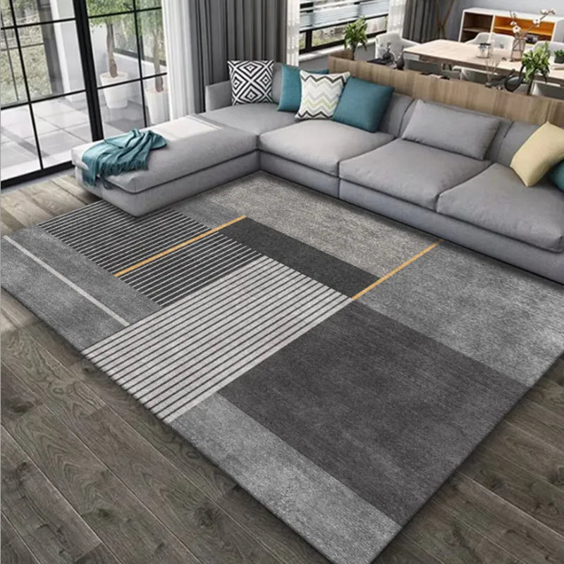 VIKAMA Abstract Radiant Line Large Area Rug